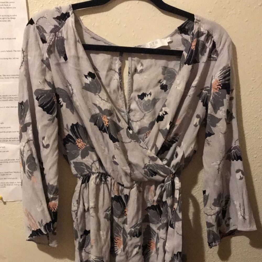 Astr floral romper